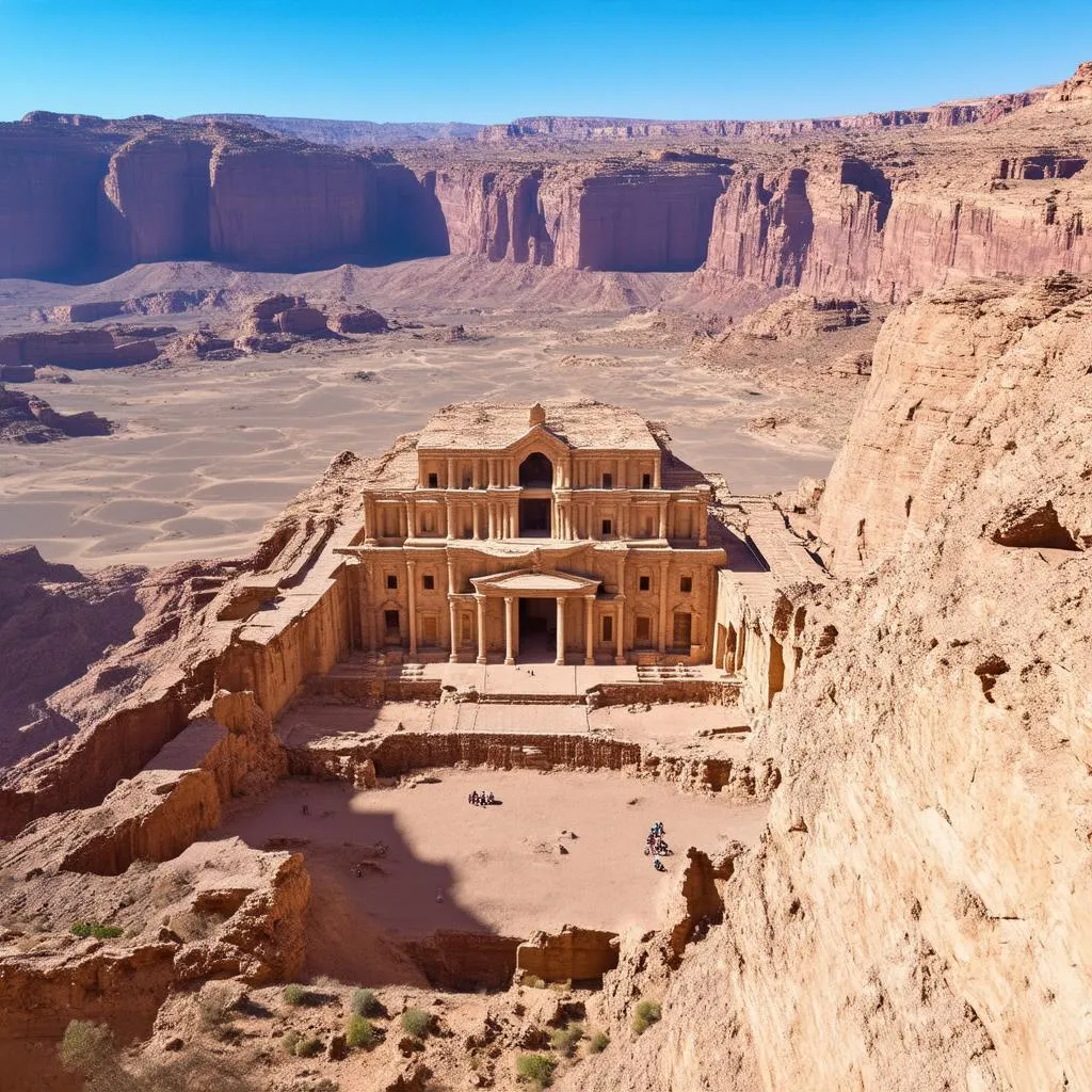 The Monastery at Petra