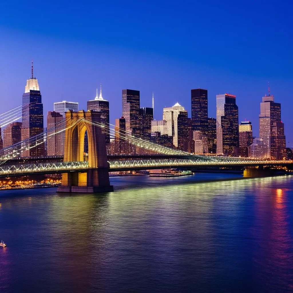 Philadelphia Skyline at Night