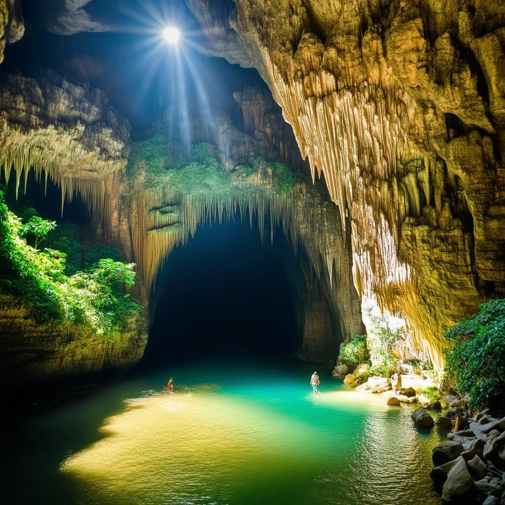 Magnificent cave formations in Phong Nha - Ke Bang National Park