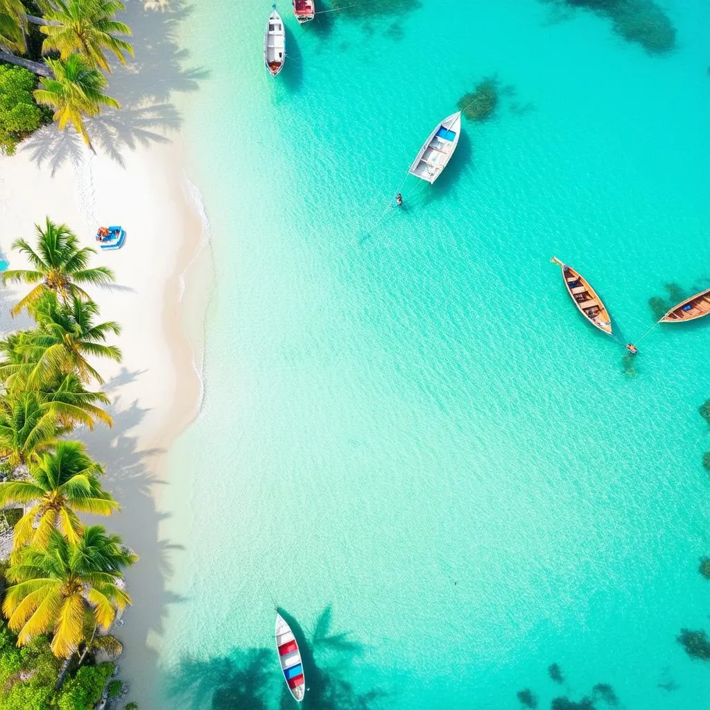 Phu Quoc Island Beach Scene