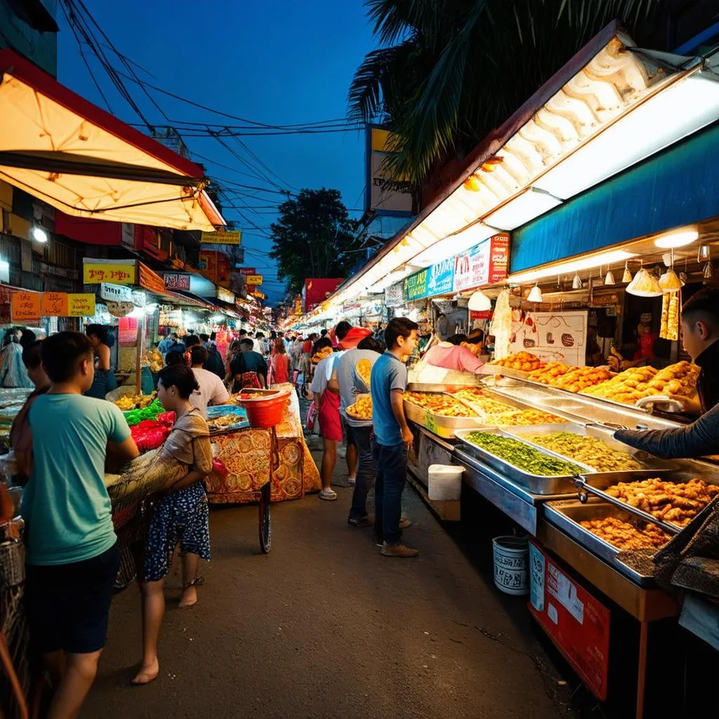 Phu Quoc Night Market street food