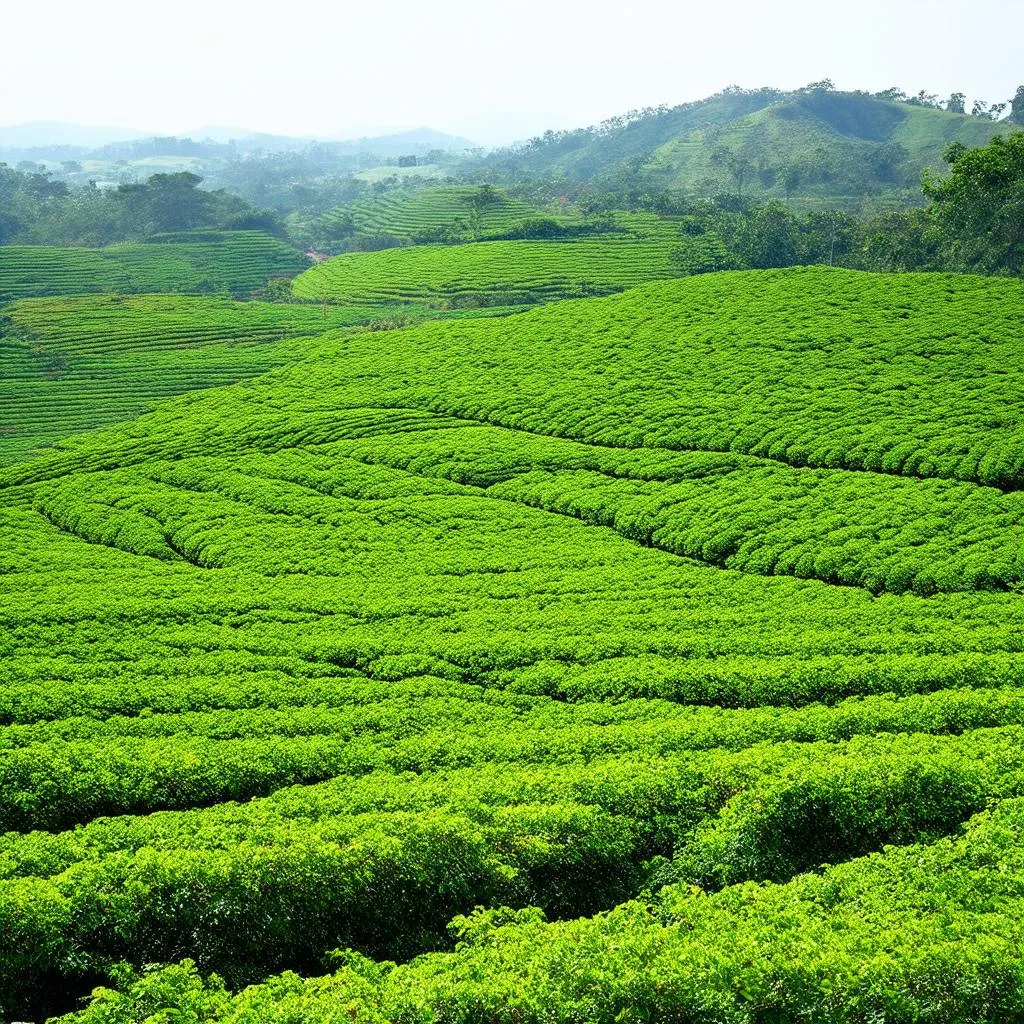 Phu Tho Tea Fields