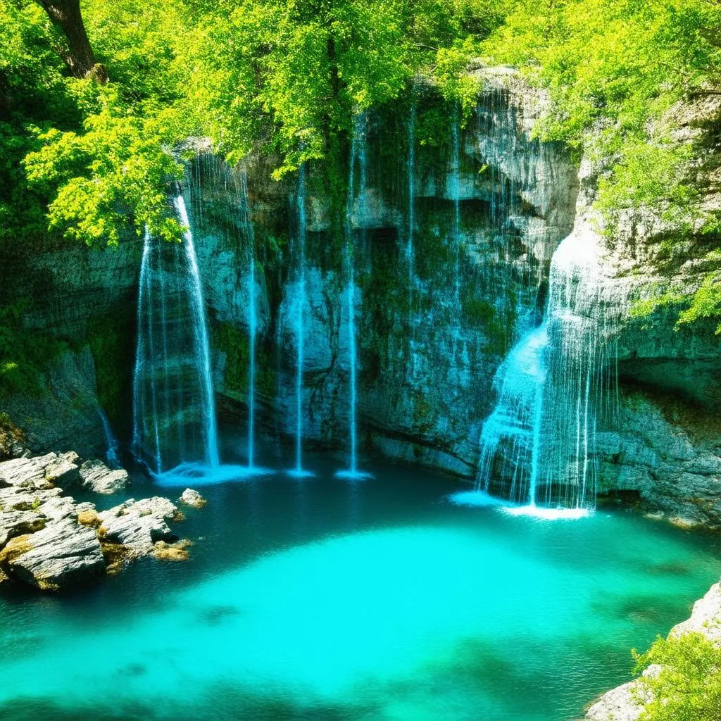 Plitvice Lakes Waterfalls