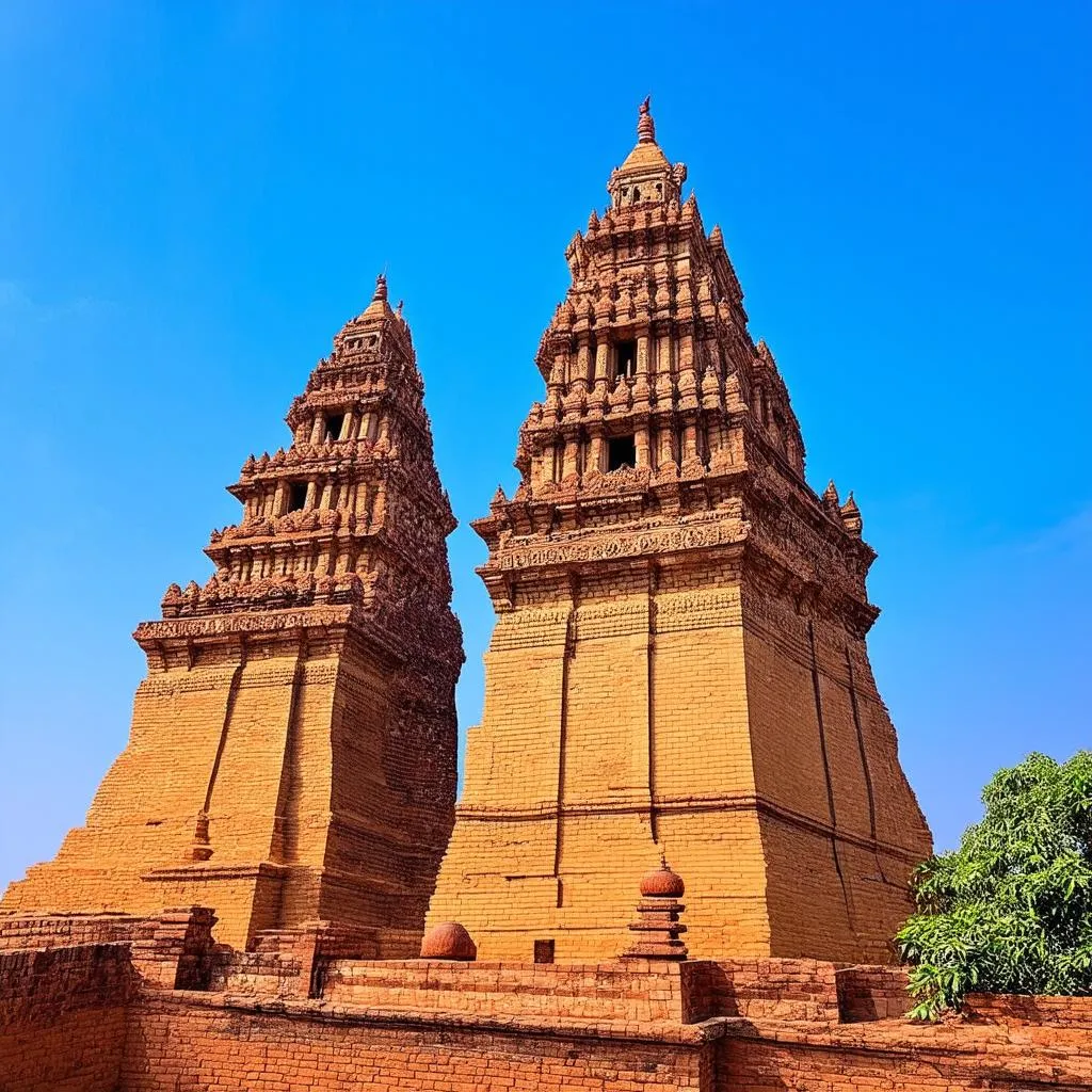 ancient architecture of po nagar cham towers