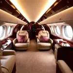 Taylor Swift's private jet interior