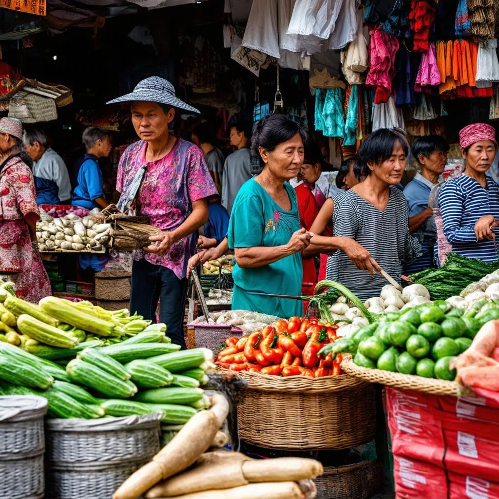 Pu Luong Local Market