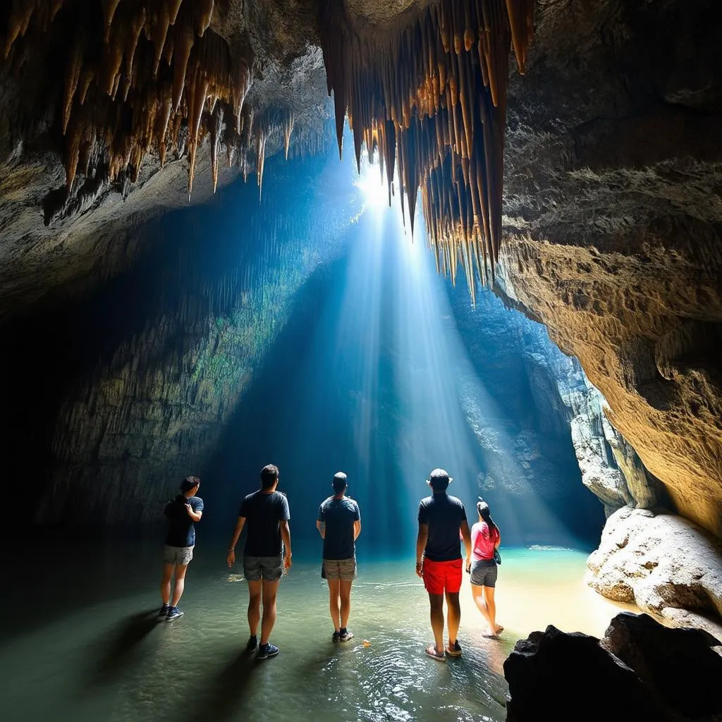 Cave Exploration in Quang Binh