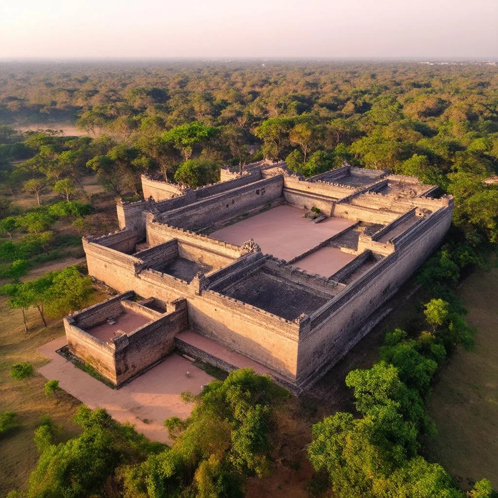 Quang Tri Citadel Aerial View