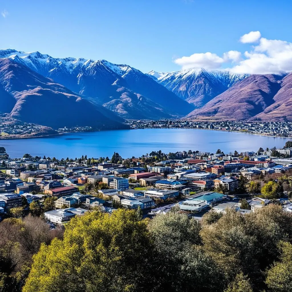 Queenstown scenic view