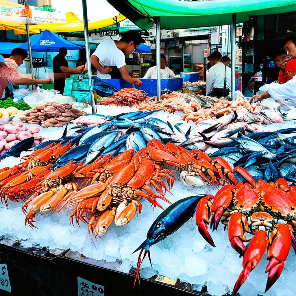 Fresh Seafood in Quy Nhon