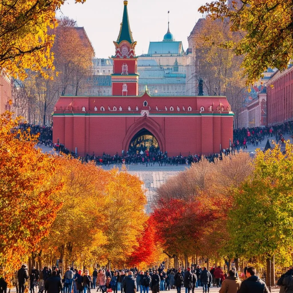 Red Square in Autumn