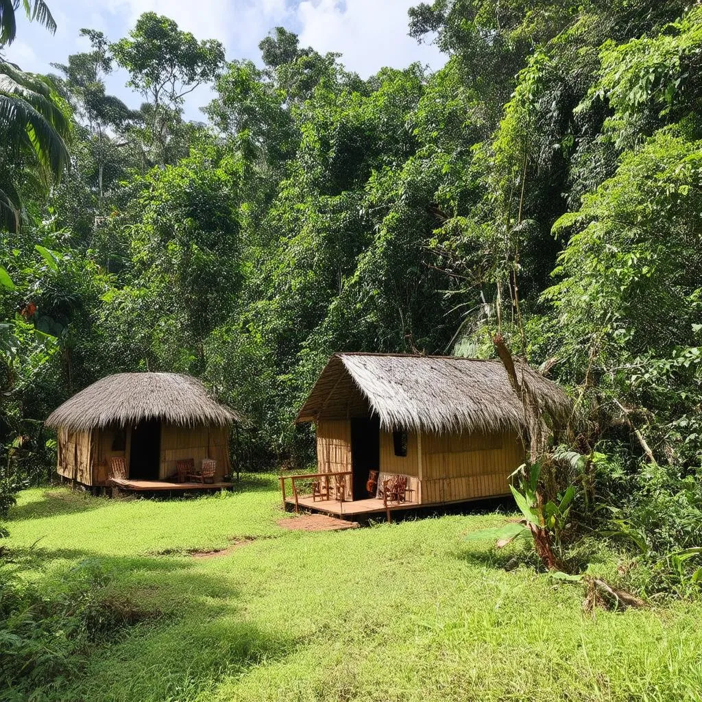 Remote Village in the Amazon