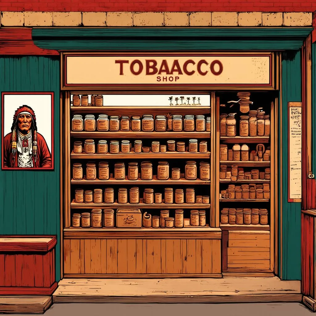 Restoration England Tobacco Shop