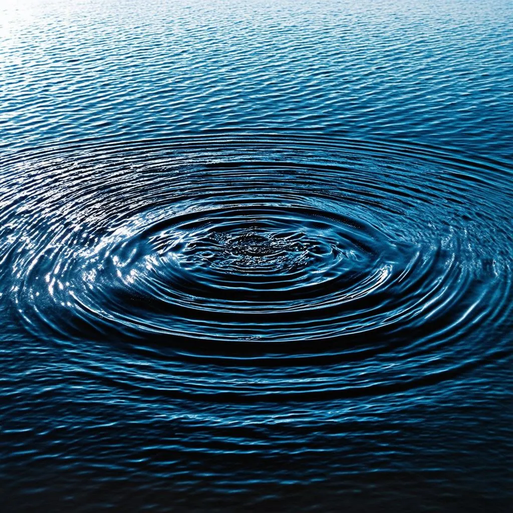 water ripples