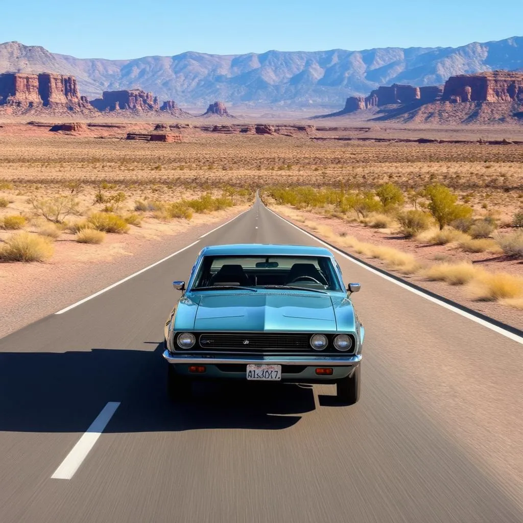 Car on Open Road