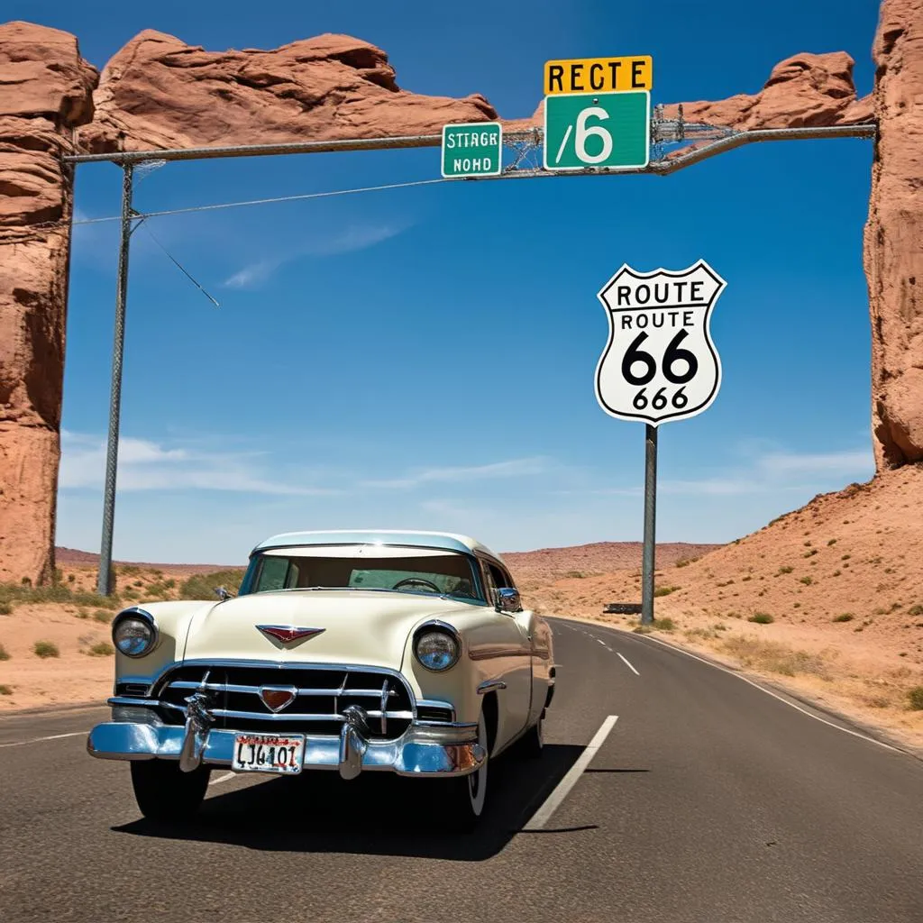 Route 66 Sign