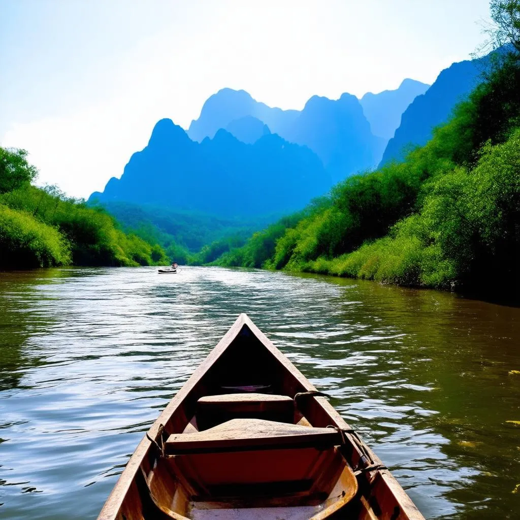 Serene River Journey