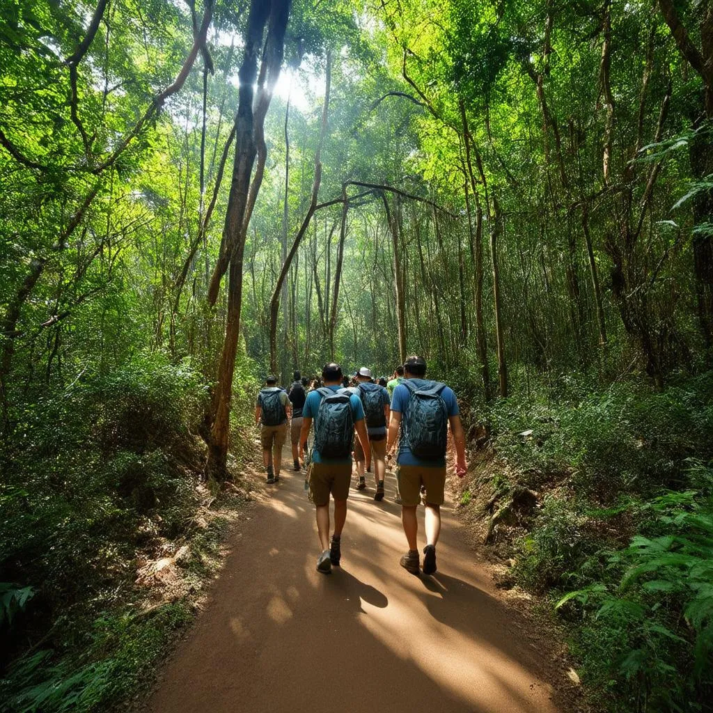 Trekking in Ruby Eco-Tourism Area