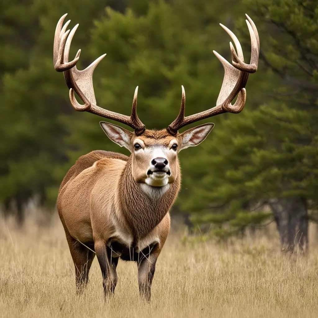 Buck in Rut