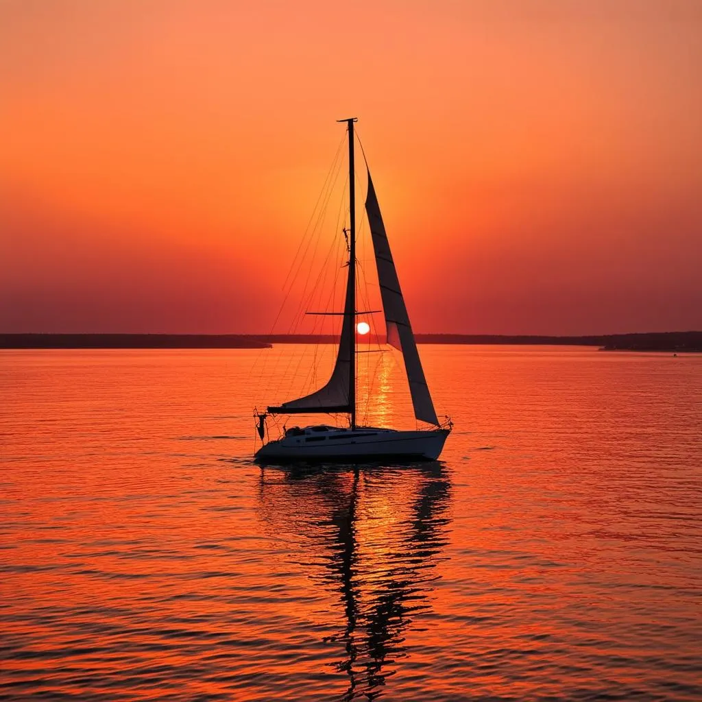 Sunset Sailing