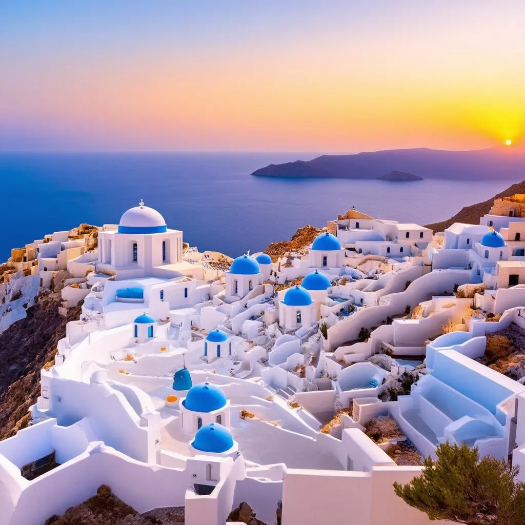 Santorini sunset