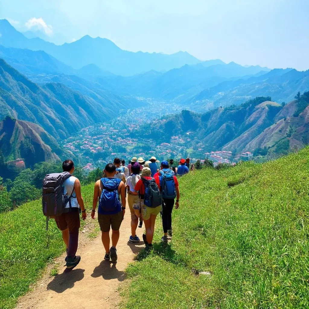 Hiking in Sapa