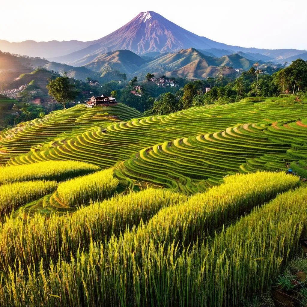 Rice terraces in Sapa