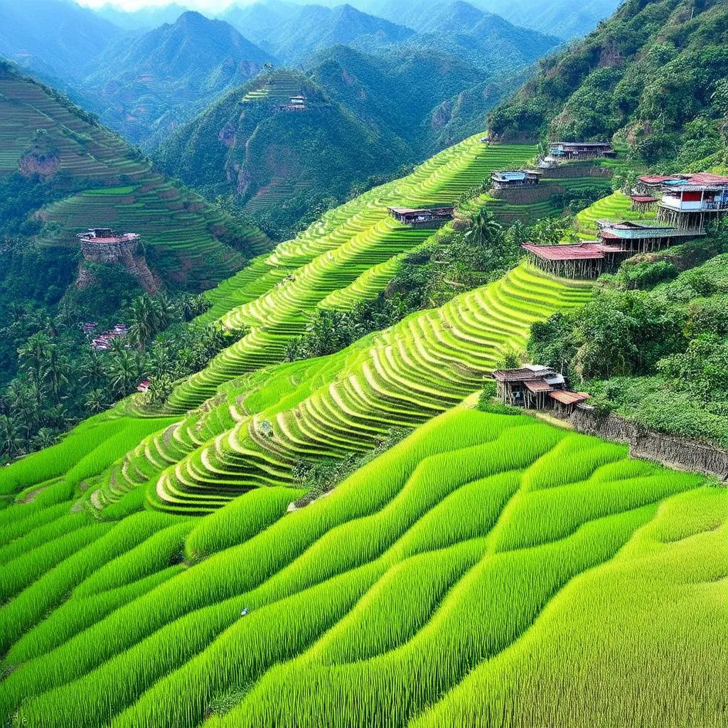 Sapa's Majestic Rice Terraces