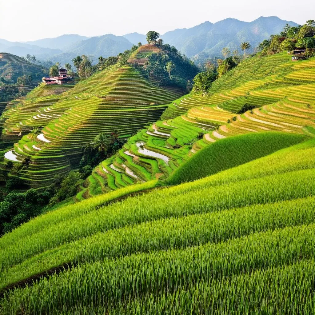 Rice Terraces in Sapa