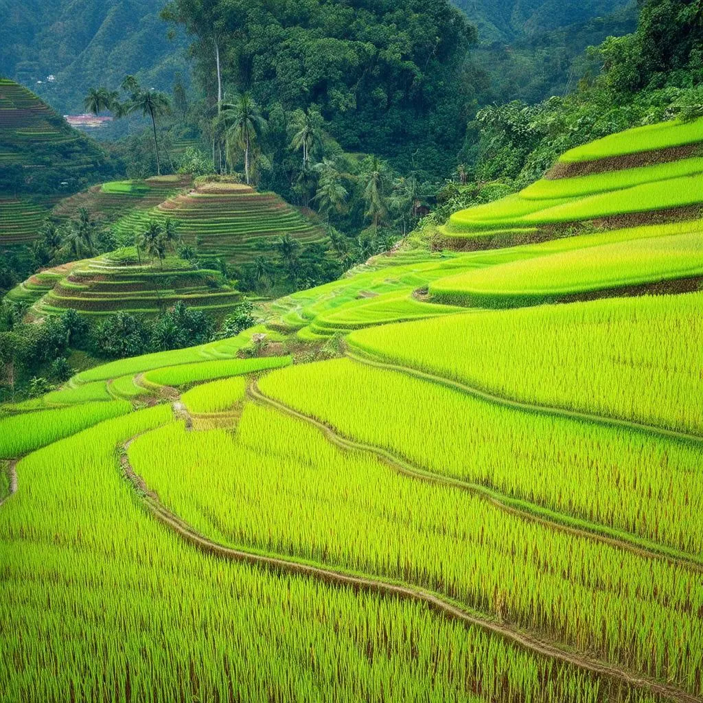 Sapa rice terraces