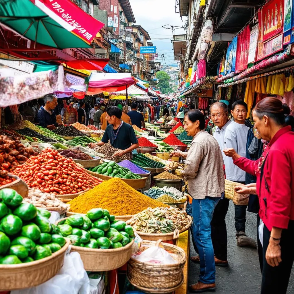 Sapa Town Market