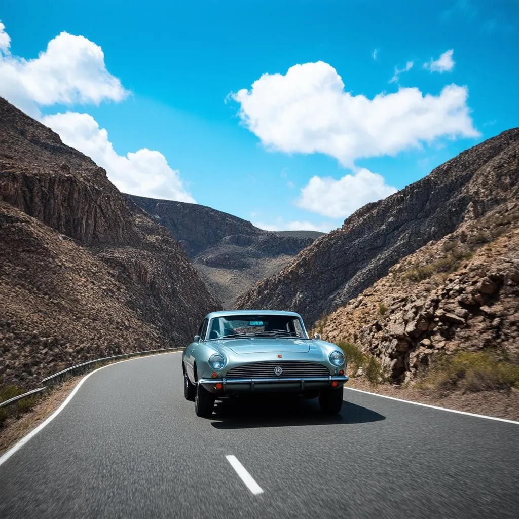 Scenic Road Trip Through the Mountains