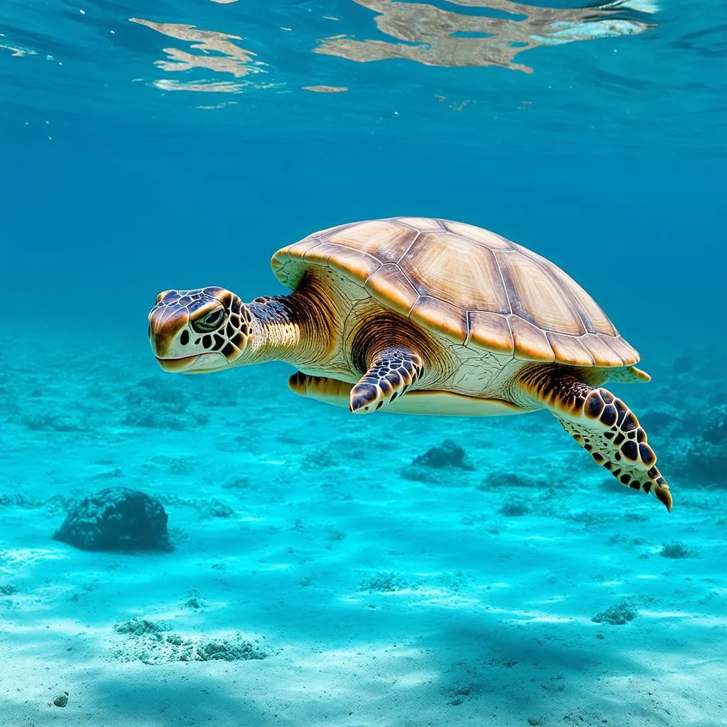 Sea Turtle in Nha Trang