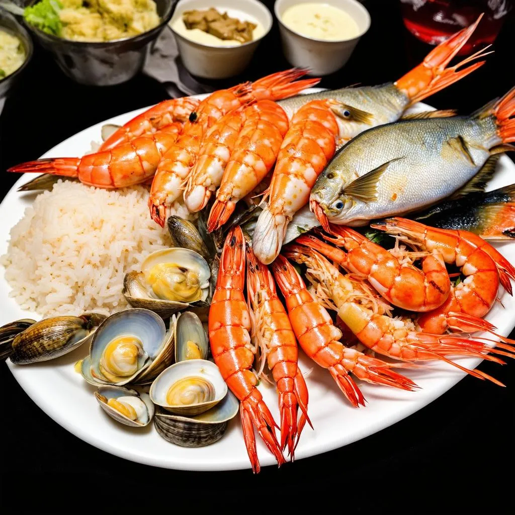 Seafood Platter in Ha Tien