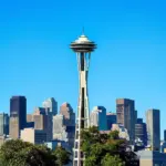 Seattle Skyline in Summer