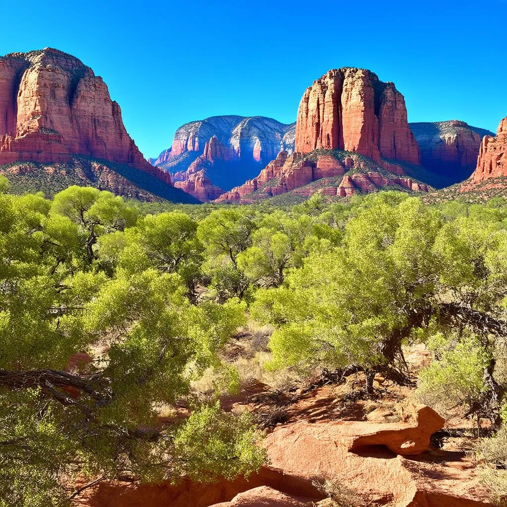 Scenic View of Sedona, Arizona