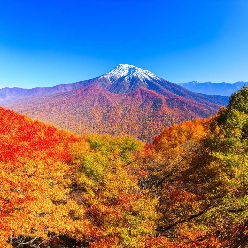 Seoraksan National Park in Autumn