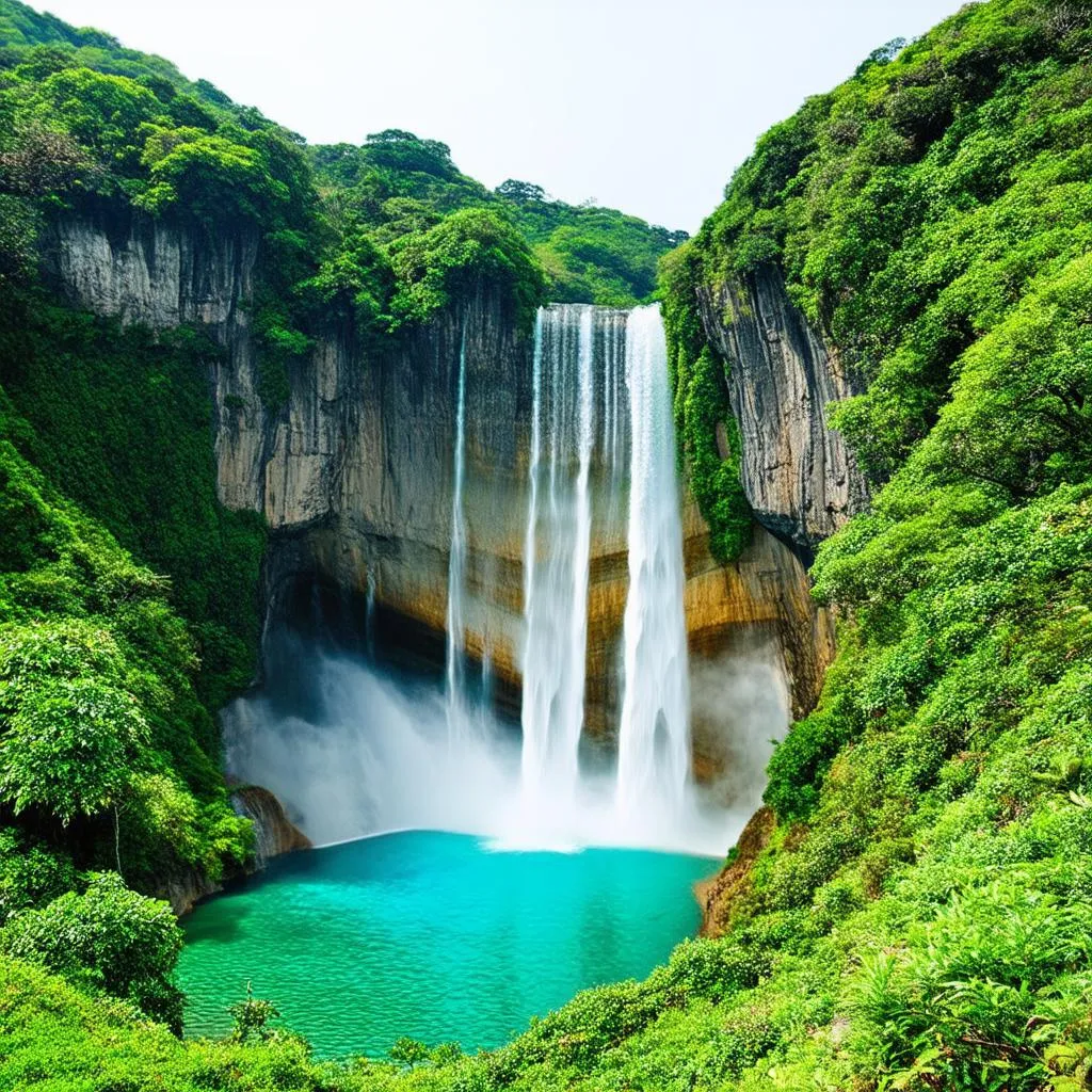 Majestic Shifen Waterfall 