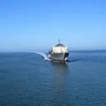 Ship Sailing South