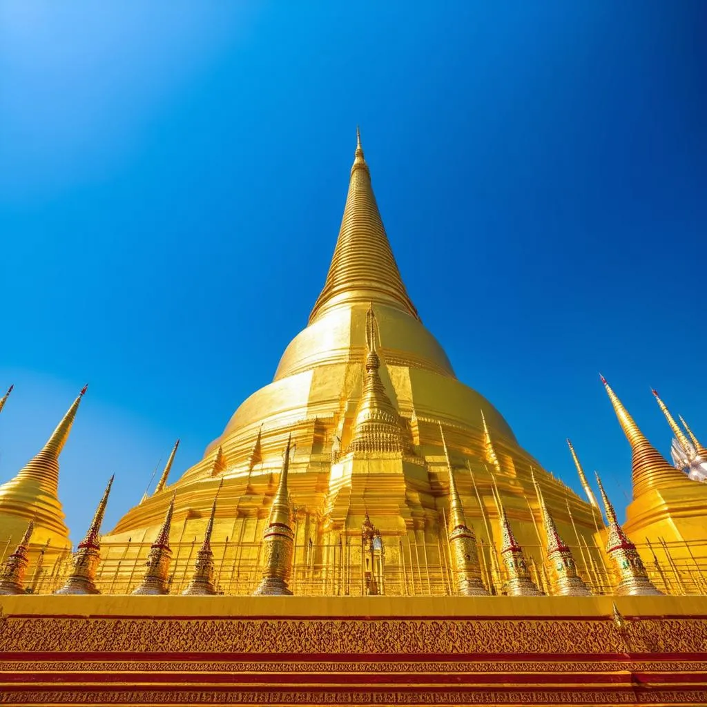 golden pagoda yangon