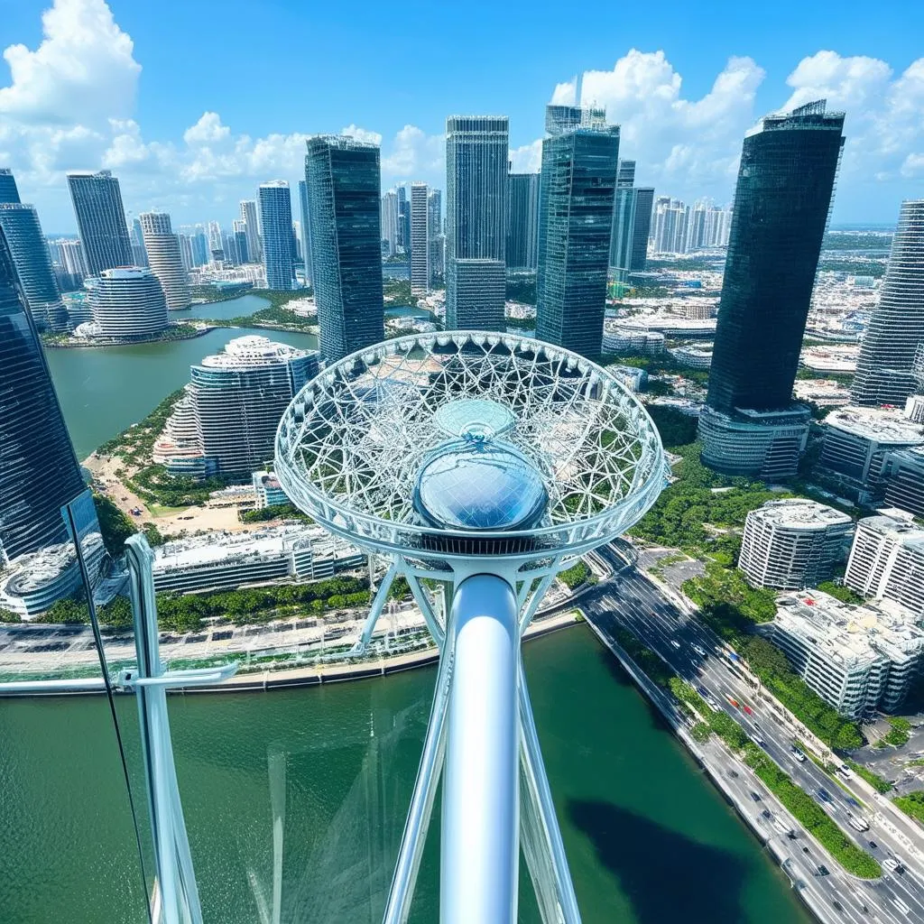 Singapore Flyer City View