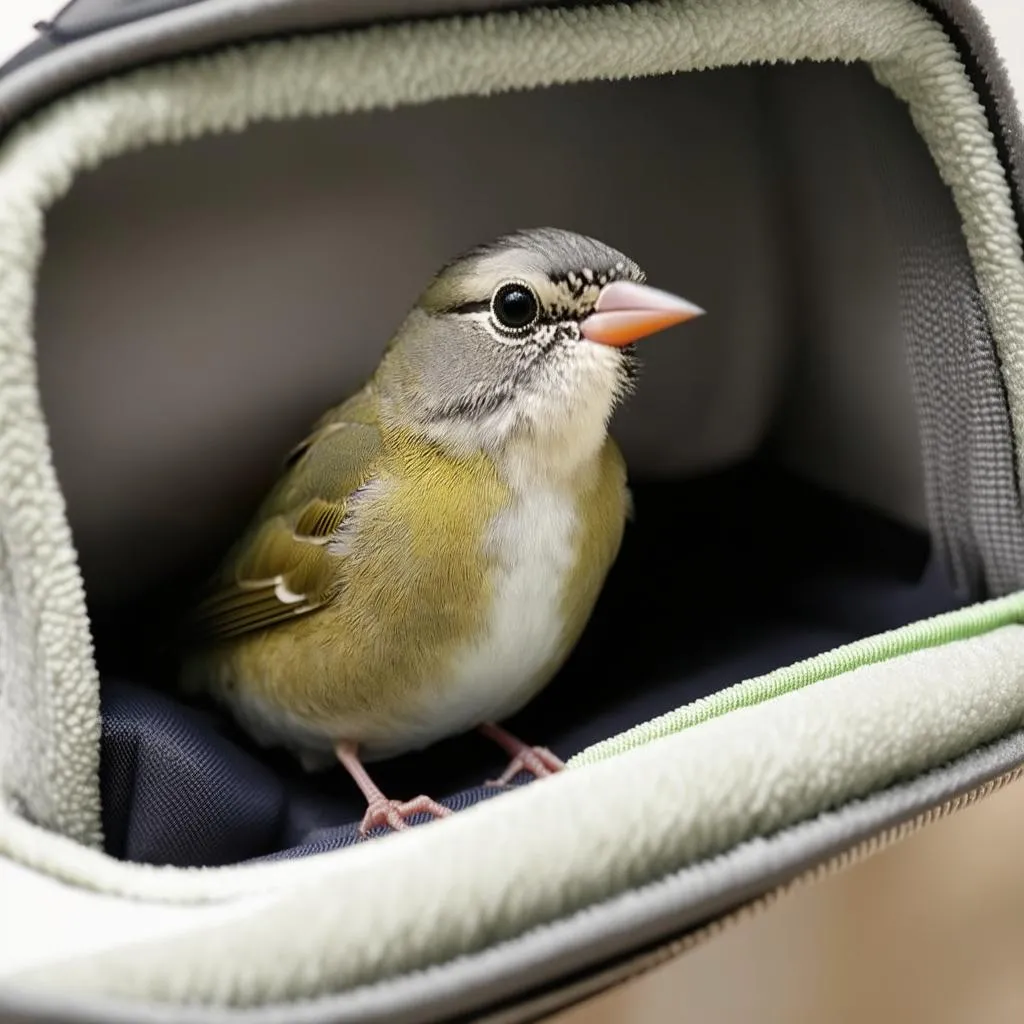 Bird in Carrier