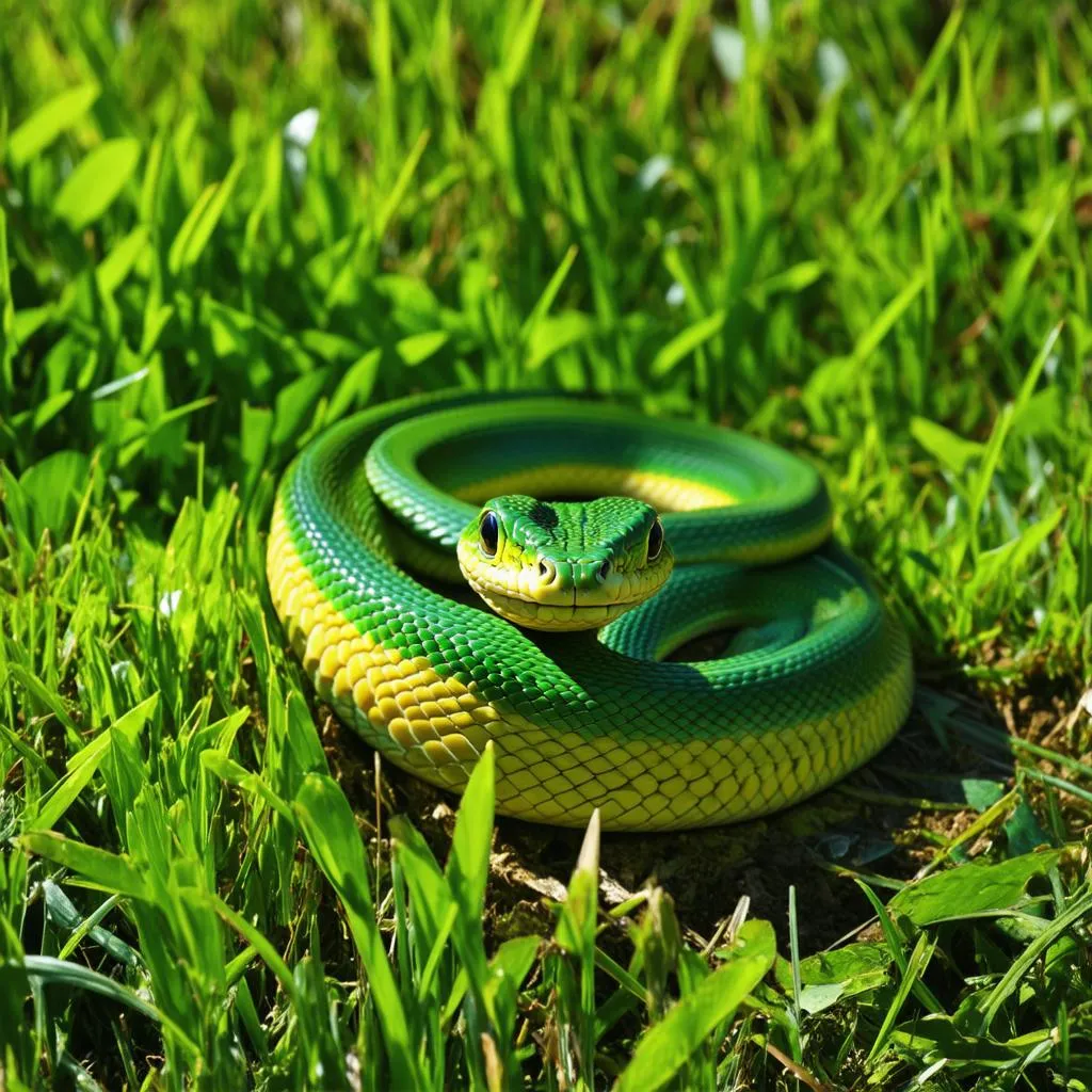 Snake in Grass