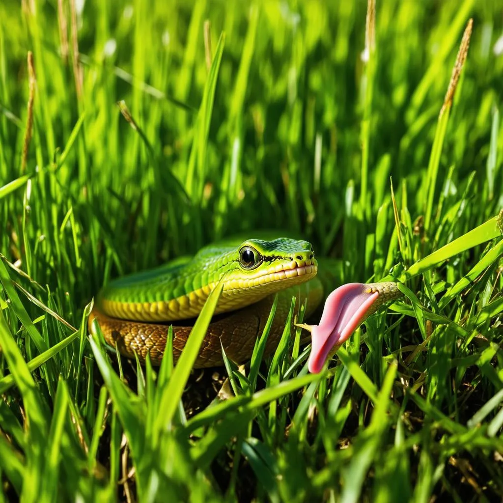 Snake in Grass