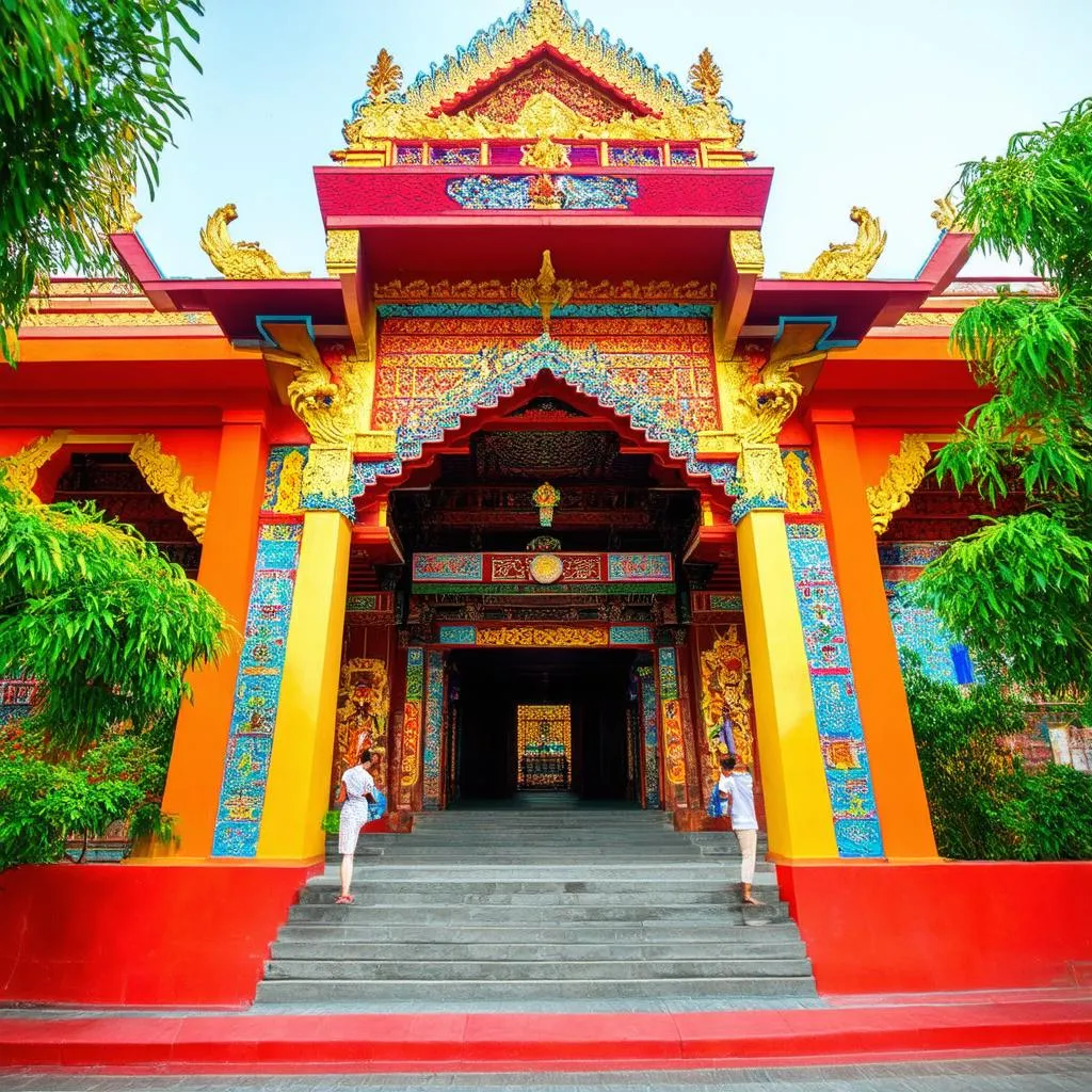 Soc Trang temple