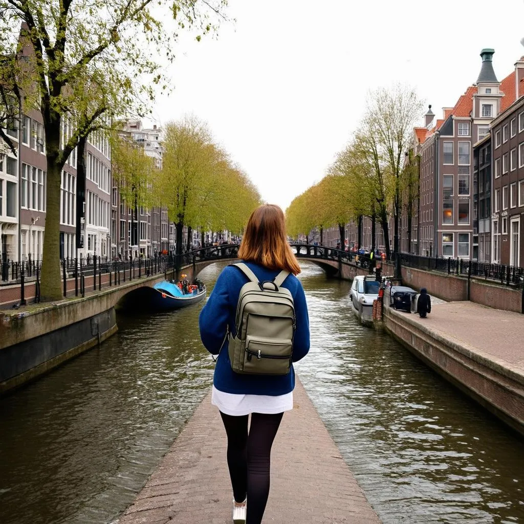 Solo Traveller in Amsterdam