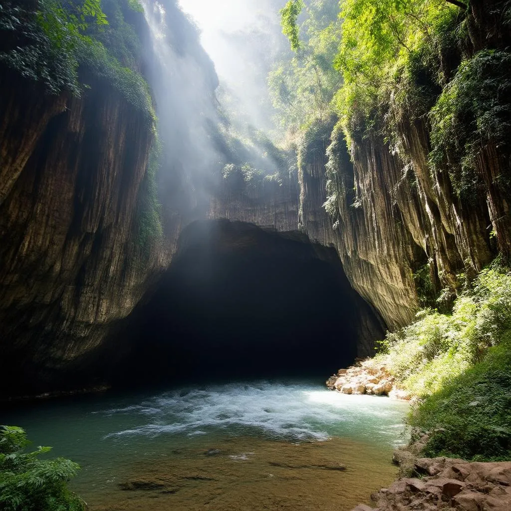 Entrance to Son Doong Cave