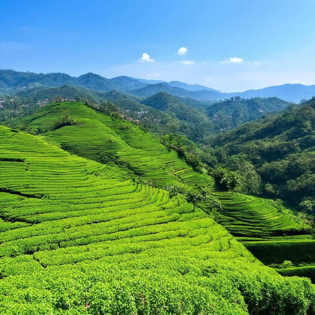 Moc Chau Plateau in Son La