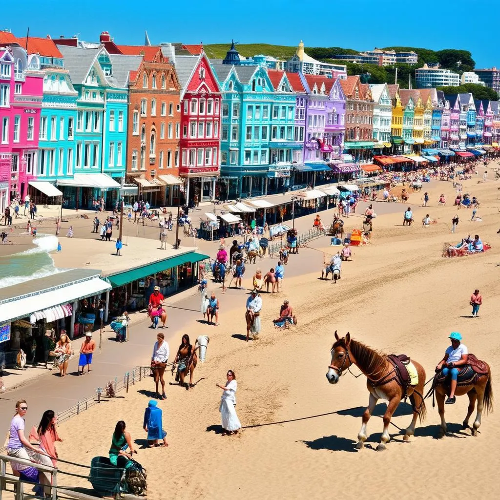 Vibrant South Bay Beach 