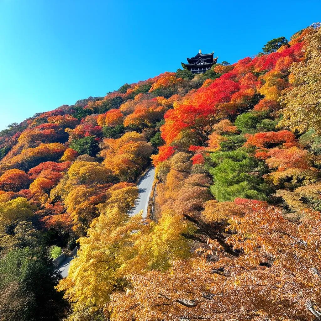 Autumn in South Korea